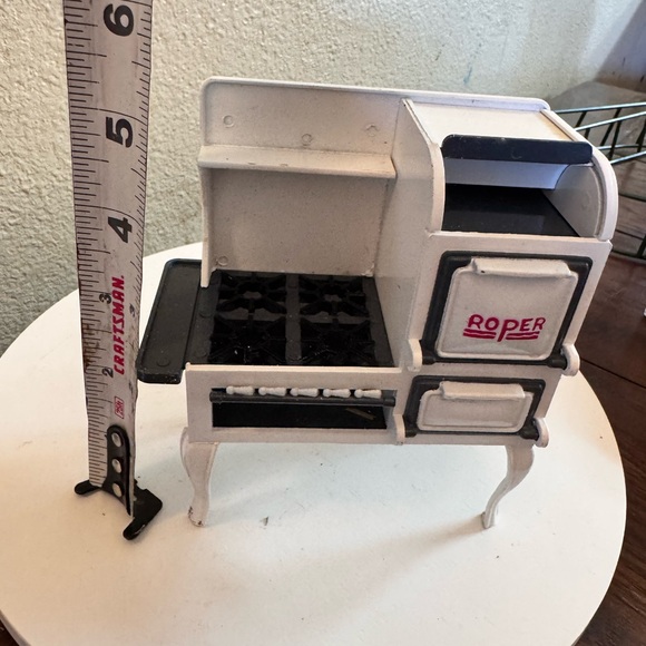 Dollhouse Roper Range Stove Oven 1920s Style 1:12 Scale Miniature Kitchen Metal - Picture 6 of 9